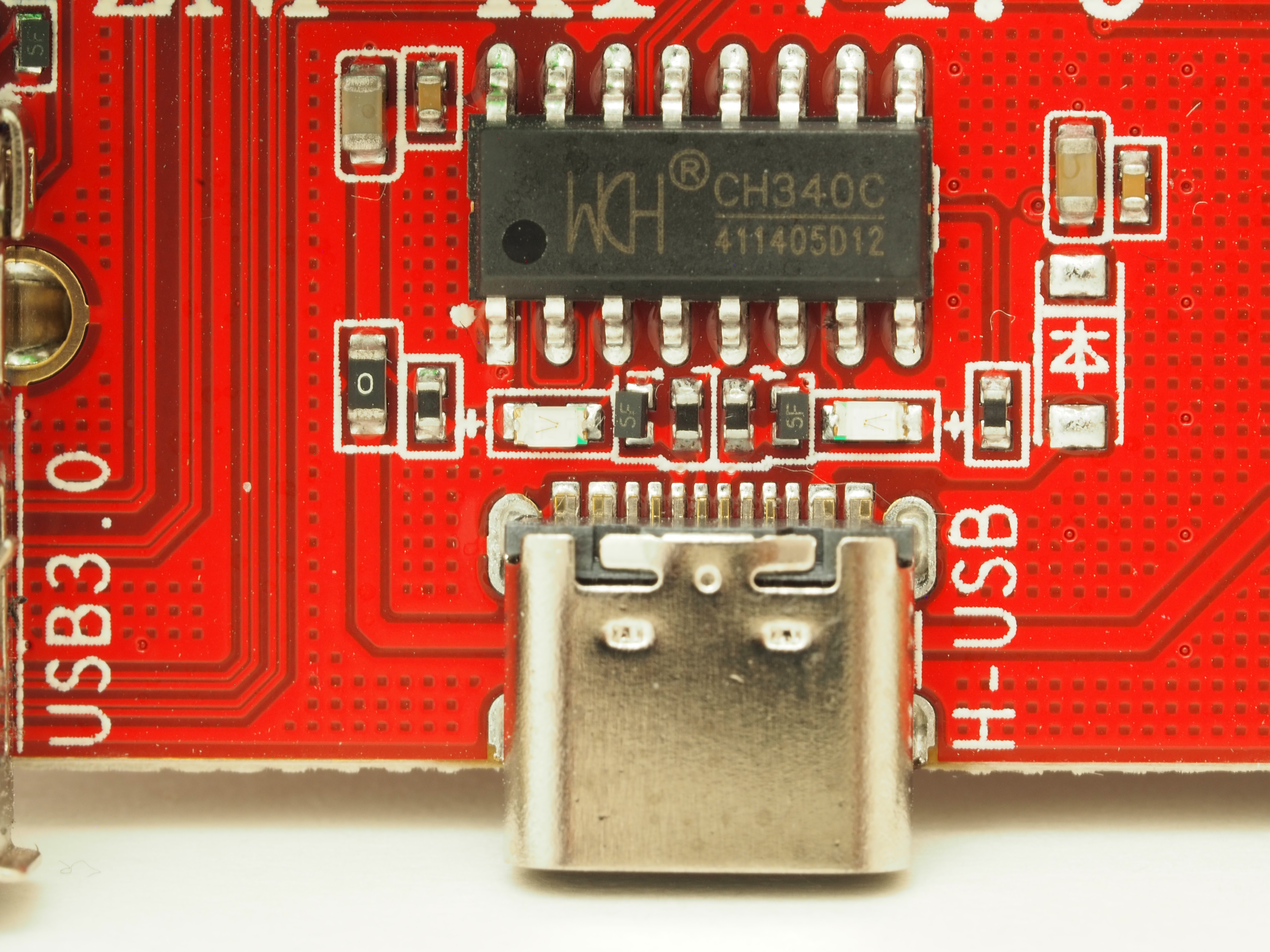 Control Board USB-C Port